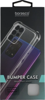 Чехол (клип-кейс) BoraSCO для Xiaomi Redmi Note 13 Pro + прозрачный (73004) - купить недорого с доставкой в интернет-магазине