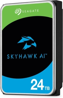 Жесткий диск Seagate SATA-III 24TB ST24000VE002 SkyHawkAI 512E (7200rpm) 512Mb 3.5" - купить недорого с доставкой в интернет-магазине