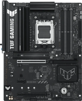 Материнская плата Asus TUF GAMING B850-E WIFI SocketAM5 AMD B850 4xDDR5 ATX AC`97 8ch(7.1) 2.5Gg RAID+HDMI+DP - купить недорого с доставкой в интернет-магазине