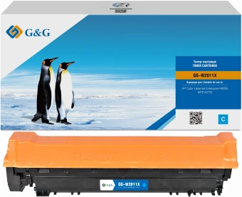 Картридж лазерный G&G GG-W2011X W2011X(659X) голубой (29000стр.) для HP CLJ Ent M856/MFP M776 - купить недорого с доставкой в интернет-магазине