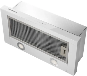 Вытяжка встраиваемая Kuppersberg High-Tech Slimtouch 60 W белый управление: кнопочное (1 мотор) - купить недорого с доставкой в интернет-магазине