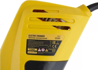 Триммер электрический Denzel TE-1400 1400Вт разбор.штан. реж.эл.:леска/нож - купить недорого с доставкой в интернет-магазине