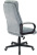 Кресло руководителя Бюрократ CH-824 Fabric серо-голубой Light-28 крестов. пластик - купить недорого с доставкой в интернет-магазине