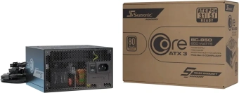 Блок питания Seasonic ATX 850W Core V2 BC-850 80+ bronze (20+4pin) APFC 120mm fan 2xSATA RTL - купить недорого с доставкой в интернет-магазине