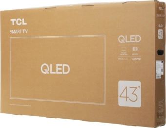 Телевизор LED TCL 43" 43S5K черный FULL HD 60Hz DVB-T DVB-T2 DVB-C DVB-S DVB-S2 USB WiFi Smart TV - купить недорого с доставкой в интернет-магазине