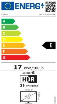 Монитор Dahua 23.6" DHI-LM24-E240C черный VA LED 16:9 HDMI матовая 3000:1 350cd 178гр/178гр 1920x1080 240Hz DP FHD 3.6кг - купить недорого с доставкой в интернет-магазине