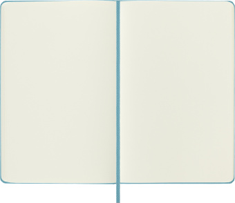 Блокнот Moleskine CLASSIC QP062B35 Large 130х210мм 240стр. нелинованный твердая обложка голубой - купить недорого с доставкой в интернет-магазине