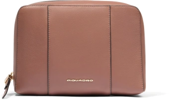 Косметичка Piquadro Circle BY6543W92/MBE коричневый/бежевый натур.кожа - купить недорого с доставкой в интернет-магазине