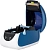 Термопринтер Mertech LP80 Eva (4586) 203dpi 100мм/с/USB/RS232 для печ.накл./синий белый