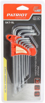 Набор ключей Patriot SKТ-9L topx (350002007) - купить недорого с доставкой в интернет-магазине