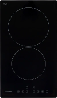 Варочная поверхность Hyundai HHE 3210 BG черный - купить недорого с доставкой в интернет-магазине