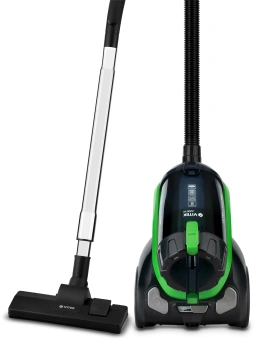 Пылесос Vitek VT-8130 2200Вт черный/зеленый - купить недорого с доставкой в интернет-магазине