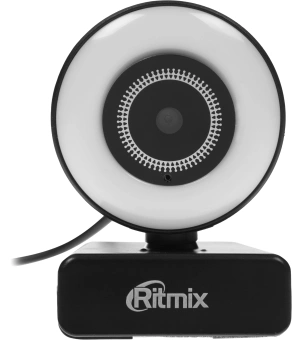 Камера Web Ritmix RVC-250 черный 5Mpix (2592x1944) USB2.0 с микрофоном - купить недорого с доставкой в интернет-магазине