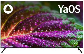 Телевизор LED Hyundai 65" H-LED65BU7003 Яндекс.ТВ Frameless черный 4K Ultra HD 60Hz DVB-T DVB-T2 DVB-C DVB-S DVB-S2 USB WiFi Smart TV - купить недорого с доставкой в интернет-магазине