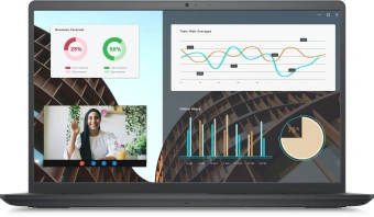 Ноутбук Dell Vostro 3530 Core i3 1305U 8Gb SSD512Gb Intel UHD Graphics 15.6" WVA FHD (1920x1080) Linux Ubuntu black WiFi BT Cam (3530-3640) - купить недорого с доставкой в интернет-магазине