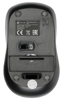 Мышь Оклик 675MW черный/синий оптическая 1200dpi беспров. USB для ноутбука 3but (1025918) - купить недорого с доставкой в интернет-магазине