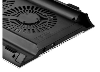 Подставка для ноутбука Deepcool N8 (DP-N24N-N8SR) 17" 380x278x55мм 25дБ 3xUSB 2x 140ммFAN 1244г алюминий серебристый - купить недорого с доставкой в интернет-магазине