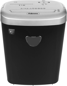 Шредер Fellowes PowerShred 53С черный/серый (секр.P-4) фрагменты 10лист. 23лтр. скрепки скобы пл.карты CD - купить недорого с доставкой в интернет-магазине