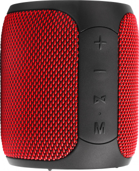 Колонка порт. Ural ТТ М3+ мини красный 16W 2.0 BT/3.5Jack 10м 2500mAh (УРАЛ ТТ М3+ МИНИ К) - купить недорого с доставкой в интернет-магазине
