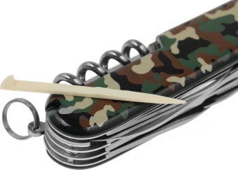 Нож перочинный Victorinox Huntsman (1.3713.94) 91мм 15функц. камуфляж карт.коробка - купить недорого с доставкой в интернет-магазине