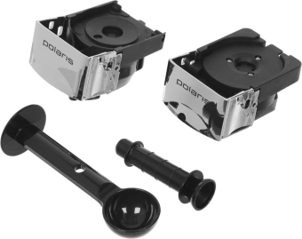 Кофемашина Polaris PCM 2020 3-in-1 1450Вт черный/нержавеющая сталь - купить недорого с доставкой в интернет-магазине