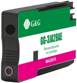 Картридж струйный G&G GG-3JA28AE 963XL пурпурный (25.8мл) для HP OfficeJet Pro 9010/9010e/9012/9012e/9014/9014e/9015/9015e/9016/9019/9019e/9020/9022/9022e/9025/9025e AIO - купить недорого с доставкой в интернет-магазине