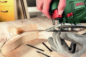 Лобзик Bosch PST 700 E 500Вт 3100ходов/мин от электросети (кейс в комплекте) - купить недорого с доставкой в интернет-магазине