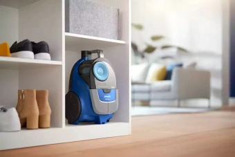 Пылесос Philips 2000 Series XB2022/01 1800Вт синий/черный - купить недорого с доставкой в интернет-магазине