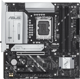 Материнская плата Asus PRIME B860M-A WIFI Soc-1851 Intel B860 4xDDR5 mATX AC`97 8ch(7.1) 2.5Gg RAID+HDMI+DP - купить недорого с доставкой в интернет-магазине