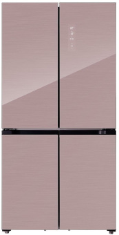 Холодильник Lex LCD505PnGID 2-хкамерн. розовое золото стекло - купить недорого с доставкой в интернет-магазине
