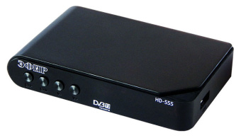 Ресивер DVB-T2 Сигнал Эфир HD-555 черный - купить недорого с доставкой в интернет-магазине