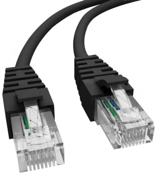 Патч-корд NTSS NTSS-PC-UTP-RJ45-5e-5.0-LSZH-BL UTP RJ-45 вил.-вилка RJ-45 кат.5E 5м черный LSZH 26AWG - купить недорого с доставкой в интернет-магазине