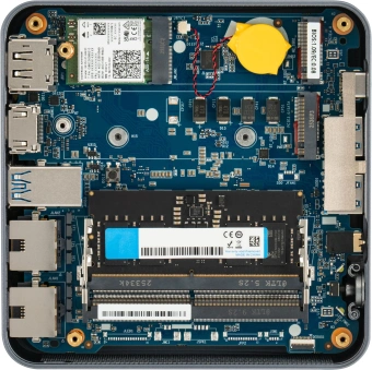 Неттоп IRU Tactio 515 i5 12450H (2) 16Gb SSD512Gb Iris Xe Windows 11 Pro 64 2xGbitEth WiFi BT 100W серый (RUS) (2195518) - купить недорого с доставкой в интернет-магазине