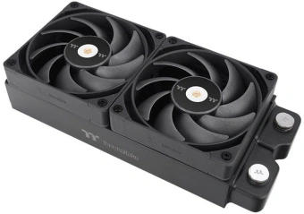 Вентилятор для корпуса Thermaltake Toughfan 14 Pro 140х140x25 черный 4-pin 31.6дБ (упак.:2шт) (CL-F160-PL14BL-A) Ret - купить недорого с доставкой в интернет-магазине