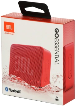 Колонка порт. JBL Go Essential красный 3.2W 1.0 BT 10м 730mAh (JBLGOESRED) - купить недорого с доставкой в интернет-магазине