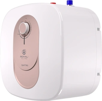 Водонагреватель Royal Clima Quattro RWH-Q15-FEU 1.5кВт 15л электрический под раковиной/белый - купить недорого с доставкой в интернет-магазине