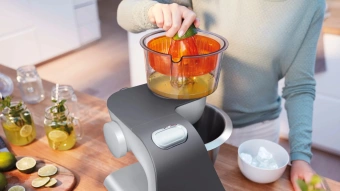 Кухонная машина Bosch MUM58359 1000Вт черный/серый - купить недорого с доставкой в интернет-магазине