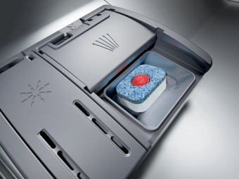 Посудомоечная машина Bosch SMS43D08ME серебристый (полноразмерная) инвертер - купить недорого с доставкой в интернет-магазине