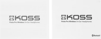 Гарнитура накладные Koss Porta Pro Wireless 2.0 черный/серебристый беспроводные bluetooth оголовье (80004324) - купить недорого с доставкой в интернет-магазине