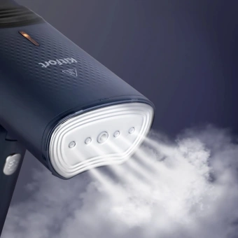 Отпариватель ручной Kitfort КТ-9236 1200Вт синий/черный - купить недорого с доставкой в интернет-магазине