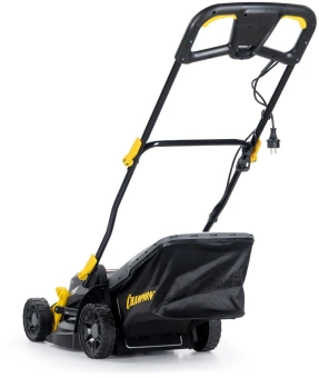 Газонокосилка роторная Champion EM3414 1400Вт - купить недорого с доставкой в интернет-магазине