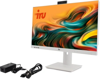Моноблок IRU Strato 27" QHD i5 1235U (1.3) 16Gb SSD512Gb Iris Xe CR noOS GbitEth WiFi BT 65W Cam белый 2560x1440 - купить недорого с доставкой в интернет-магазине