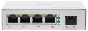 Коммутатор SNR SNR-S1904G-1S (L2) 4x1Гбит/с 1SFP неуправляемый - купить недорого с доставкой в интернет-магазине
