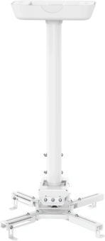 Кронштейн для проектора Cactus CS-PROF021M-WT белый макс.35кг потолочный поворот и наклон - купить недорого с доставкой в интернет-магазине