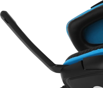 Наушники с микрофоном Logitech G431 черный/синий 2м мониторные оголовье (981-000772) - купить недорого с доставкой в интернет-магазине