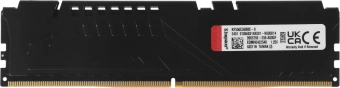 Память DDR5 8GB 5600MHz Kingston KF556C36BBE-8 Fury Beast Black RTL Gaming PC5-44800 CL36 DIMM 288-pin 1.25В single rank с радиатором Ret - купить недорого с доставкой в интернет-магазине