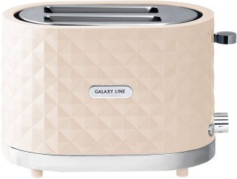 Тостер Galaxy Line GL 2912 1200Вт бежевый - купить недорого с доставкой в интернет-магазине