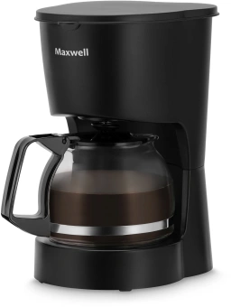Кофеварка капельная Maxwell MW-1657 BK 600Вт черный - купить недорого с доставкой в интернет-магазине