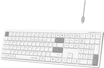 Клавиатура A4Tech Fstyler FBX55C белый USB беспроводная BT/Radio slim Multimedia (FBX55C) - цена, купить или заказать с доставкой в интернет-магазине Клавиатура A4Tech Fstyler FBX55C белый USB беспроводная BT/Radio slim Multimedia (FBX55C) - купить недорого с доставкой в интернет-магазине