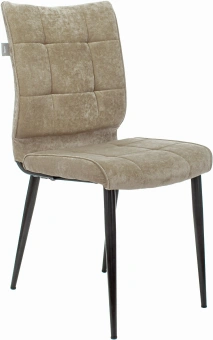 Стул для дома Бюрократ CH-K10 песочный Light 21 металл черный на ножках (CH-K10_1/LT21) - купить недорого с доставкой в интернет-магазине